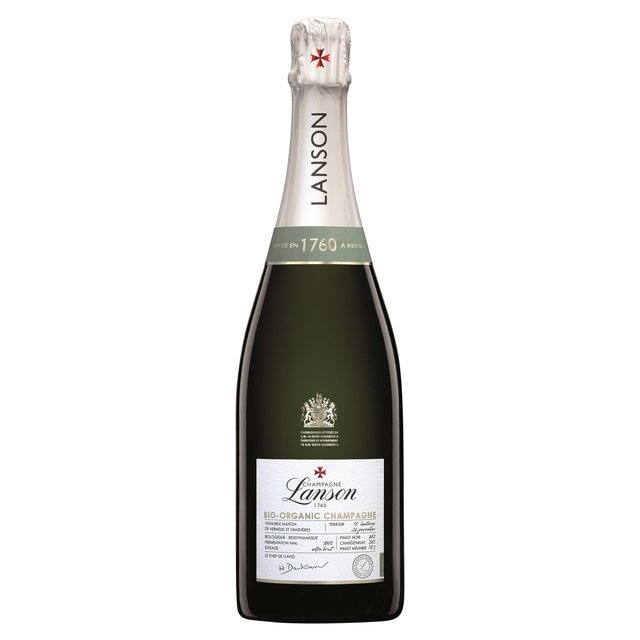 Lanson Organic Green Label Champagne   75cl