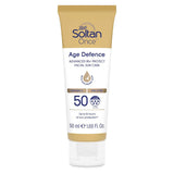 Soltan Once Age Defence Advanced 8hr Protect Facial Suncare Cream with Hyaluronic Acid SPF50 50ml GOODS Boots   