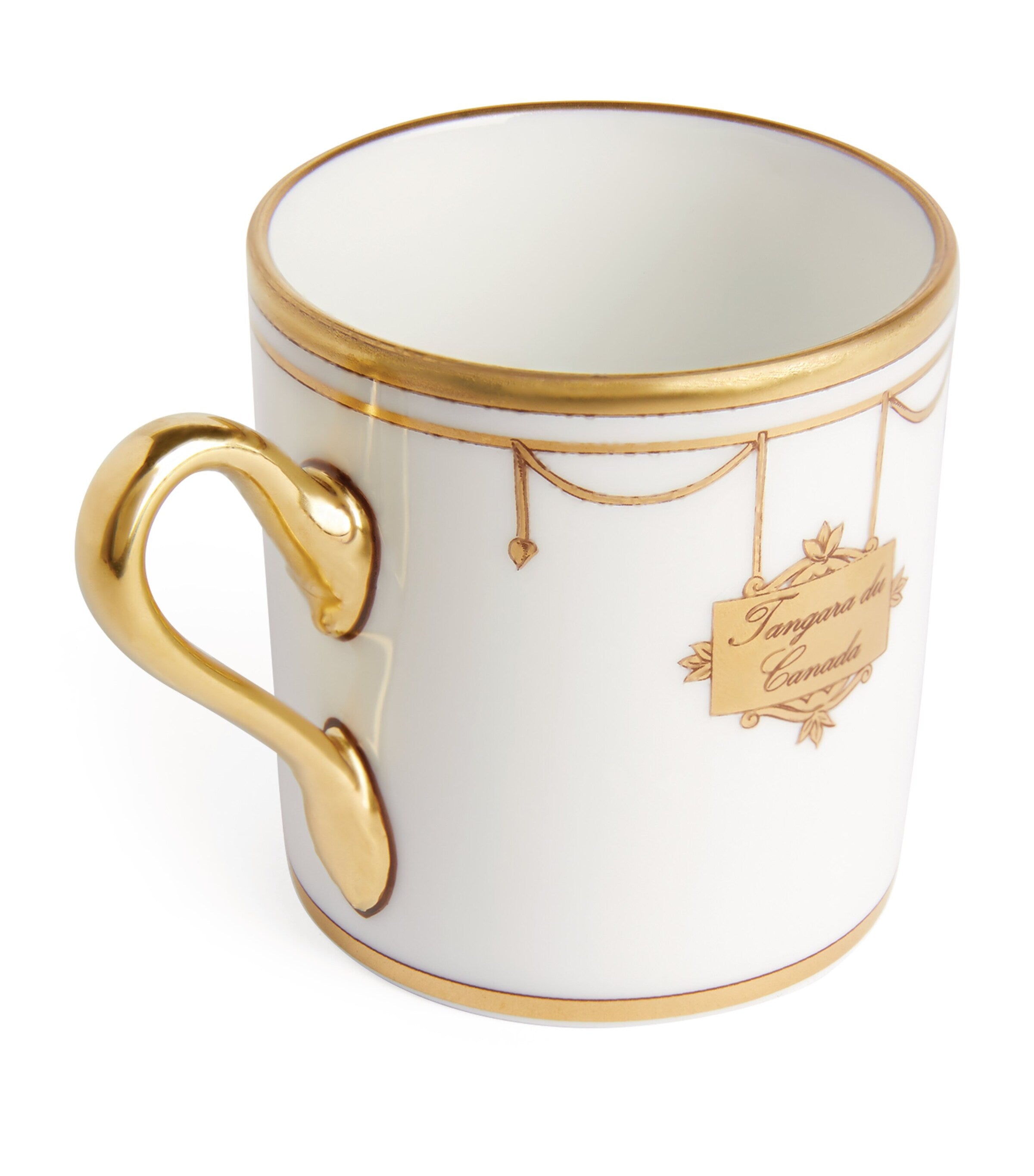 GINORI 1735 Volière Tangara du Canada espresso cup, UK version
