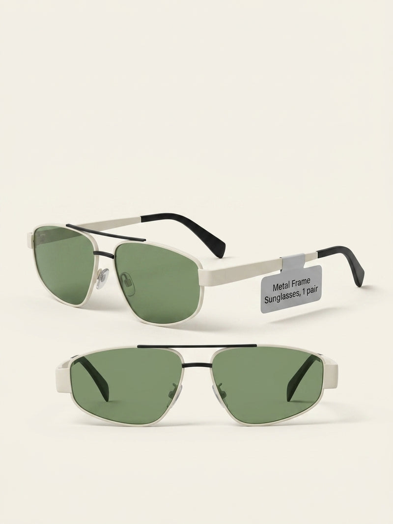Celine aviator sunglasses with gold-toned metal frame, UK version