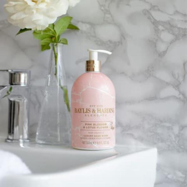 Baylis & Harding hand wash Pink Blossom & Fig 500ml - British product