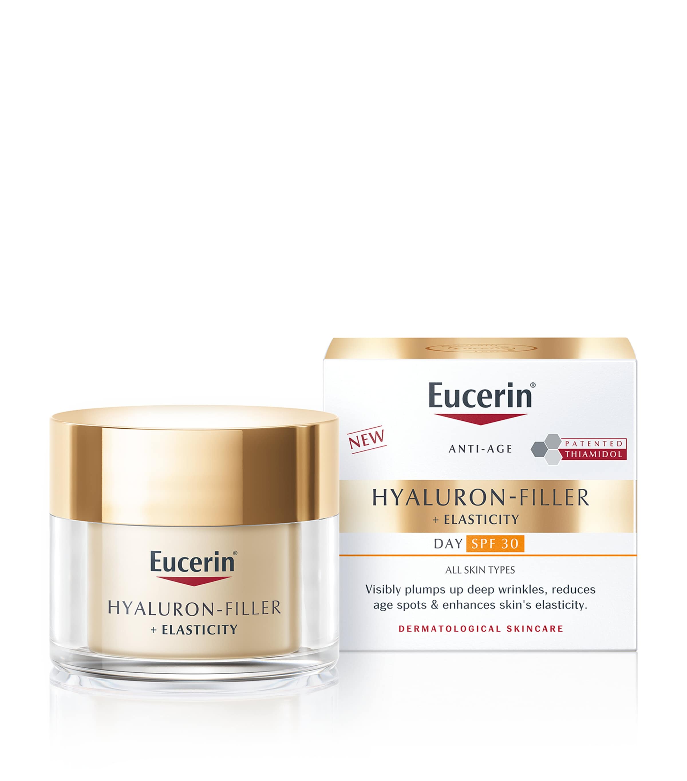 Eucerin Hyaluron-Filler Elasticity Day Cream SPF 30 50ml - British product