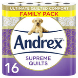 Andrex Supreme Quilts Toilet Roll   16 per pack GOODS M&S   