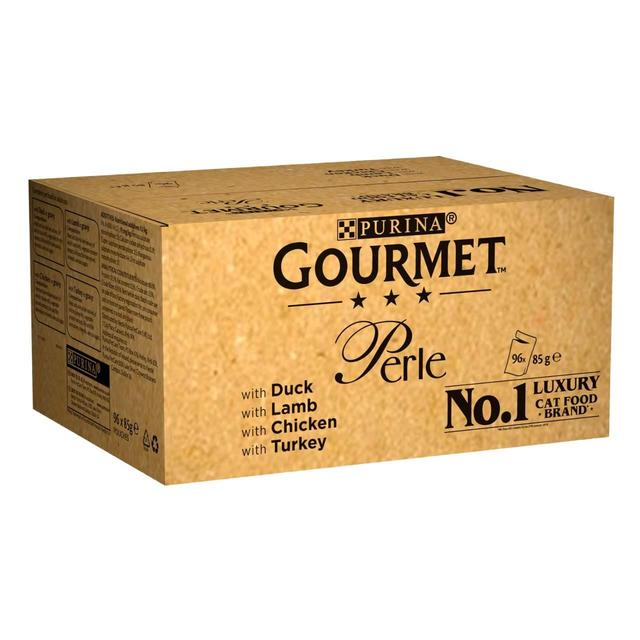 Gourmet Perle Chef's Collection in Gravy Wet Cat Food    96 x 85g GOODS M&S   