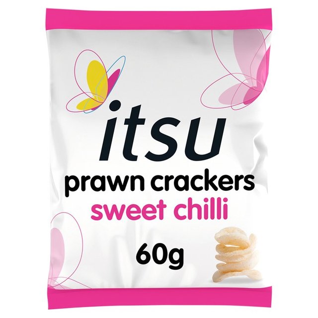 Itsu sweet chilli prawn crackers sharing bag   60g GOODS M&S   