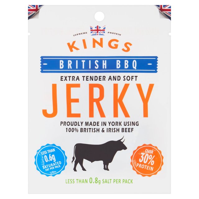 Kings Elite Snacks BBQ Beef Jerky   25g