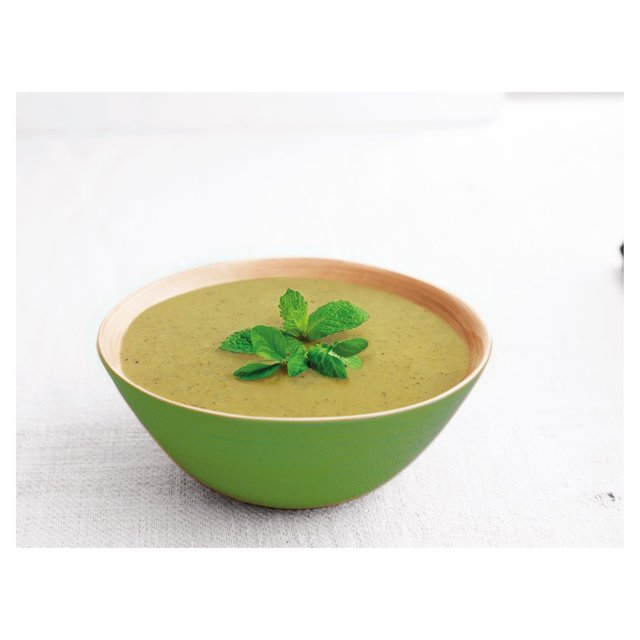 Free & Easy Free From Dairy Free Organic Pea & Mint Soup   400g GOODS M&S   