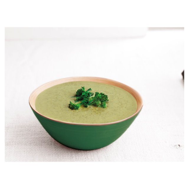 Free & Easy Free From Dairy Free Organic Broccoli & Kale Soup   400g GOODS M&S   