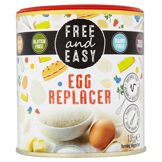 Free & Easy Free From Vegan Egg Replacer   135g GOODS M&S   