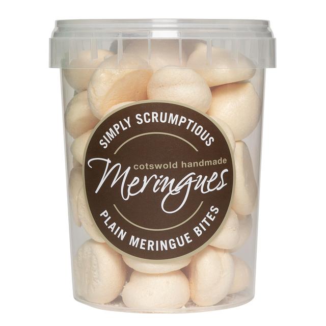 Cotswold Mini Meringues Plain Bite Tub   40 per pack GOODS M&S   