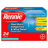 Rennie Heartburn Indigestion & Wind Relief Tablets   24 per pack GOODS M&S   