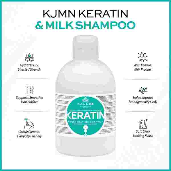 Kallos keratin shampoo 1 litre, imported from the UK
