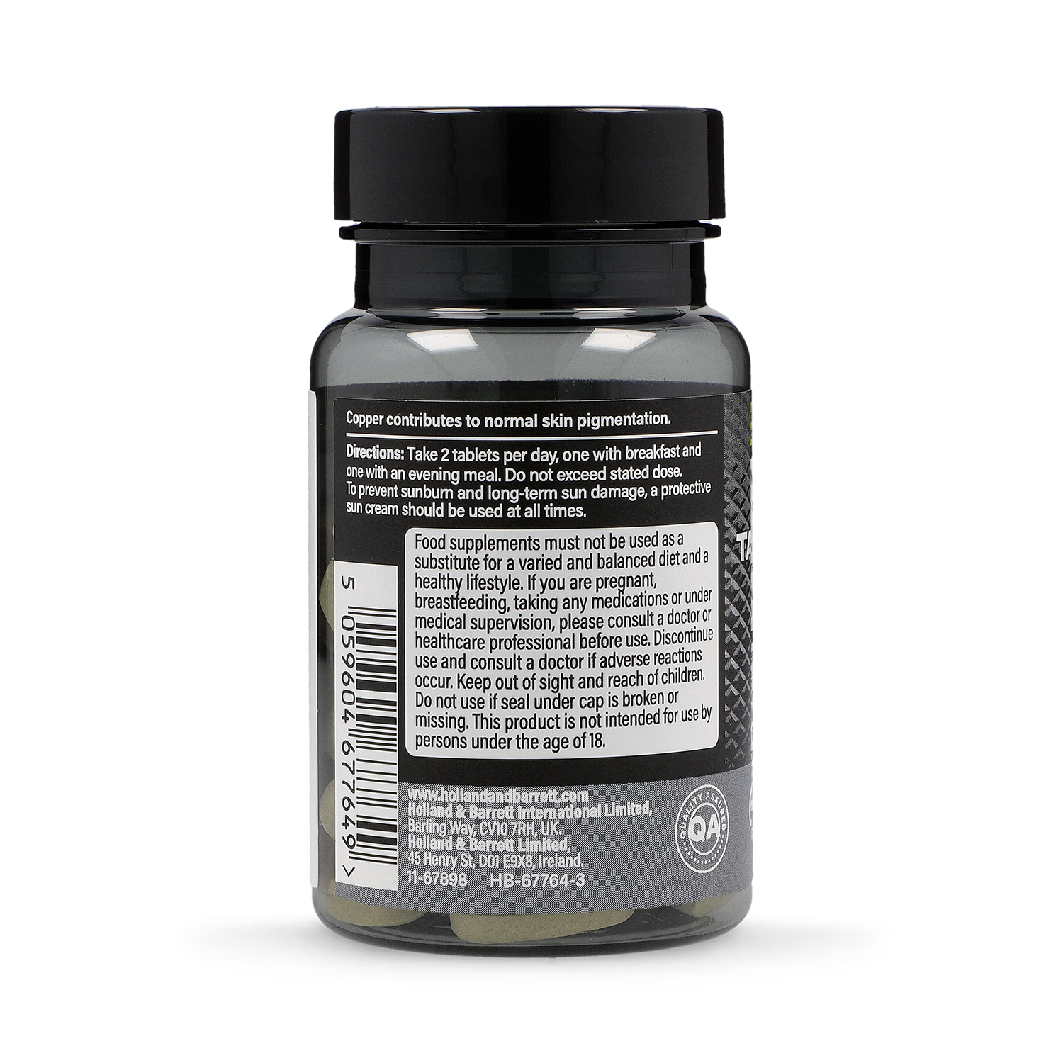 Tan Tablets Skin Pigmentation 60 Tablets (British brand)