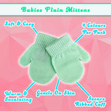 Sock Snob 4 pack baby mittens for winter, UK version