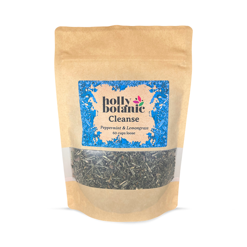Holly Botanic Tisane Peppermint and Lemongrass 60 cup loose (British brand)