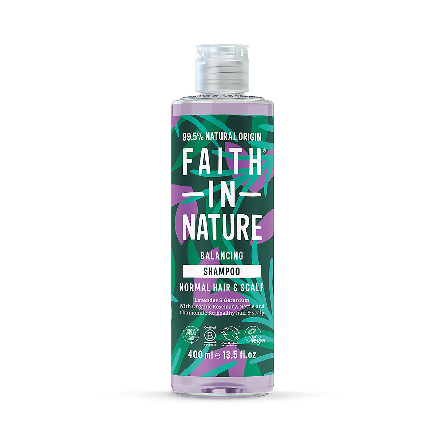 Faith In Nature Shampoo Lavender & Geranium 400ml - British product