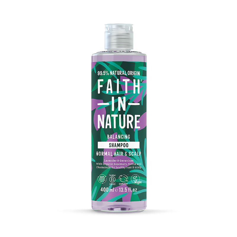 Faith In Nature Shampoo Lavender & Geranium 400ml - British product