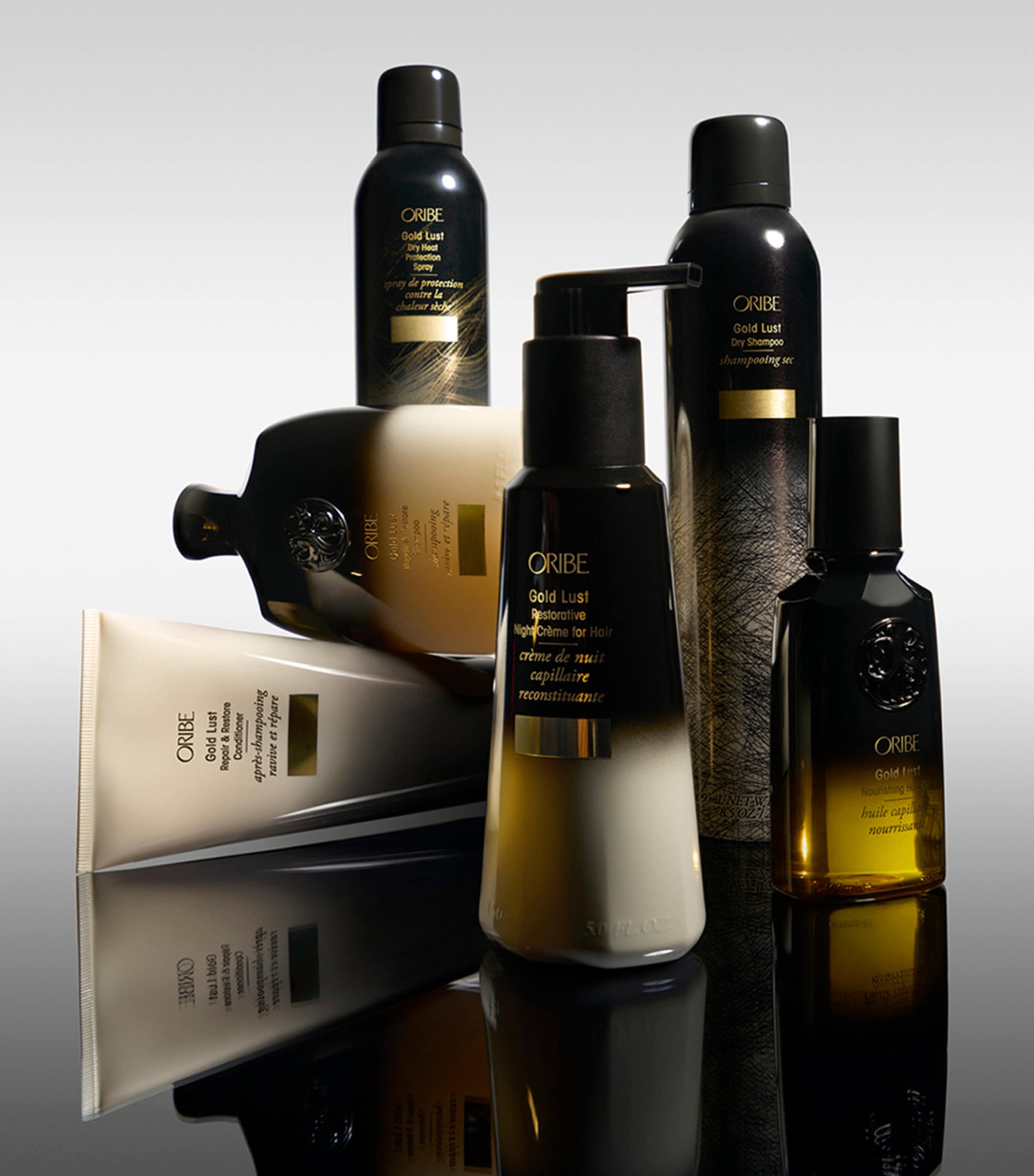 Oribe Gold Lust Night Crème 150ml, imported from the UK
