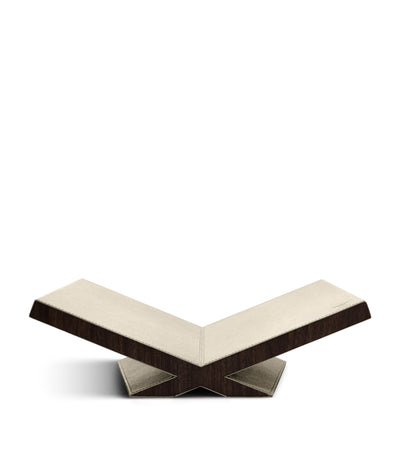 Pupitre Assouline Classic Culture en cuir noyer