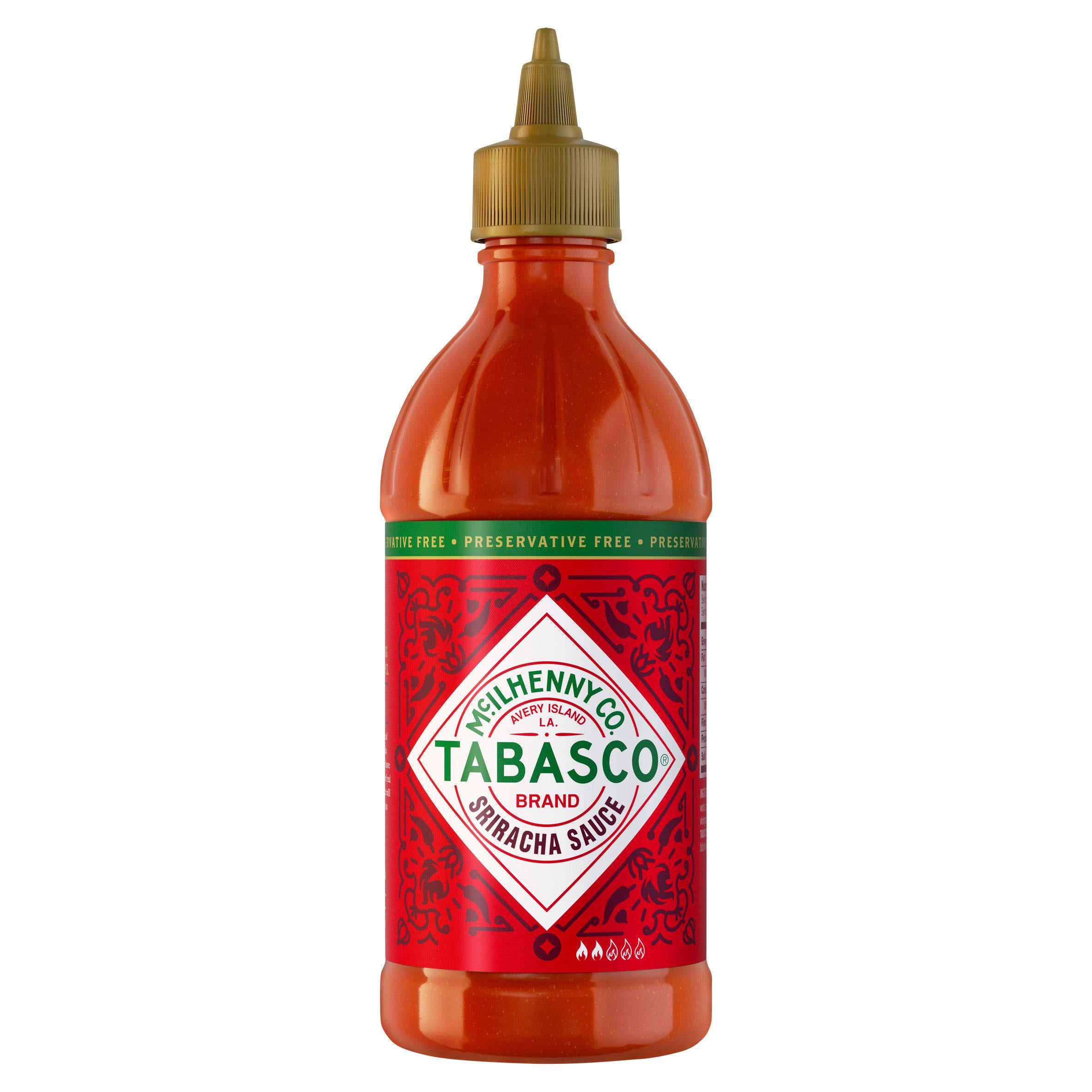 Tabasco Sriracha Hot Chilli Sauce 256ml BBQ sauce & marinades Sainsburys   