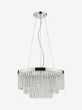 Dar Lighting Giovana five-light chandelier (British brand)