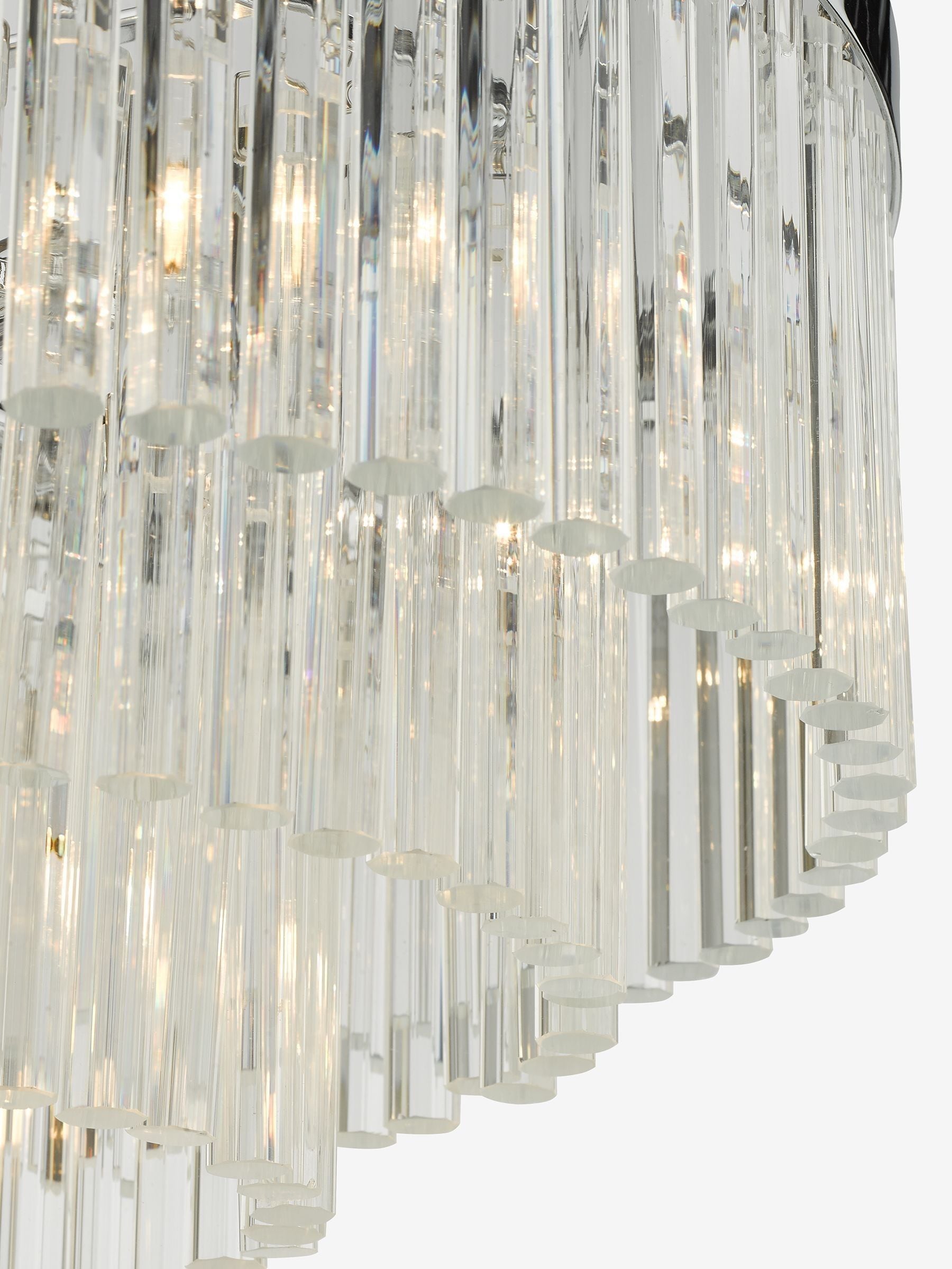 Dar Lighting Giovana five-light chandelier (British brand)