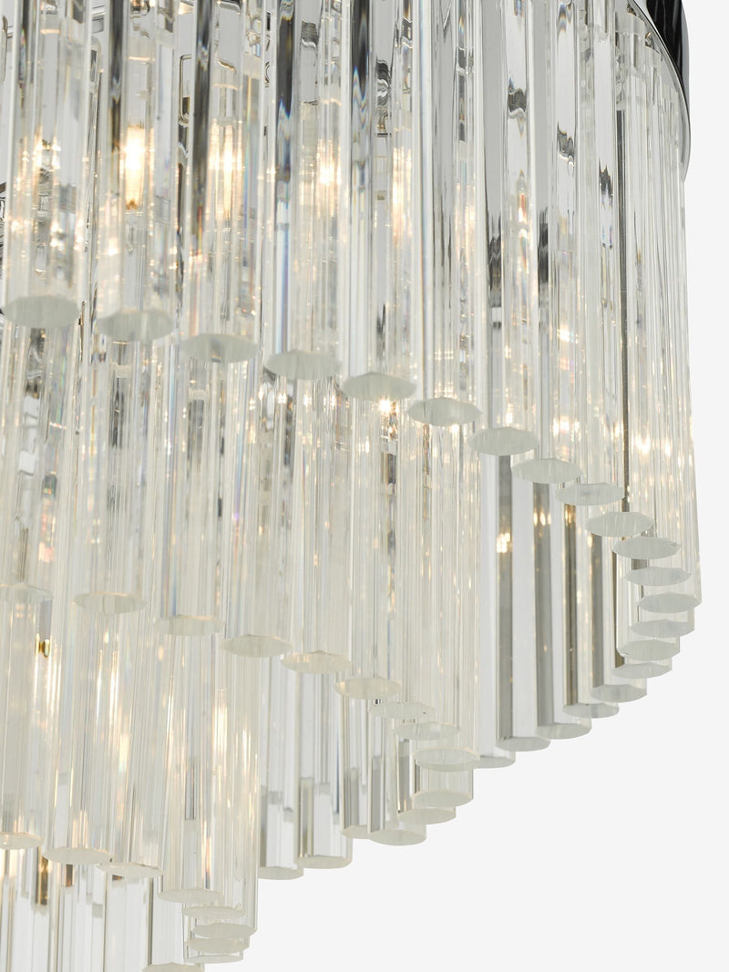 Dar Lighting Giovana five-light chandelier (British brand)