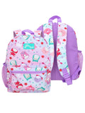 Squishmallows purple 4-piece backpack set - British product