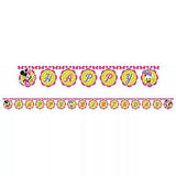 Disney Minnie Mouse checked banner 2.2m, imported from the UK