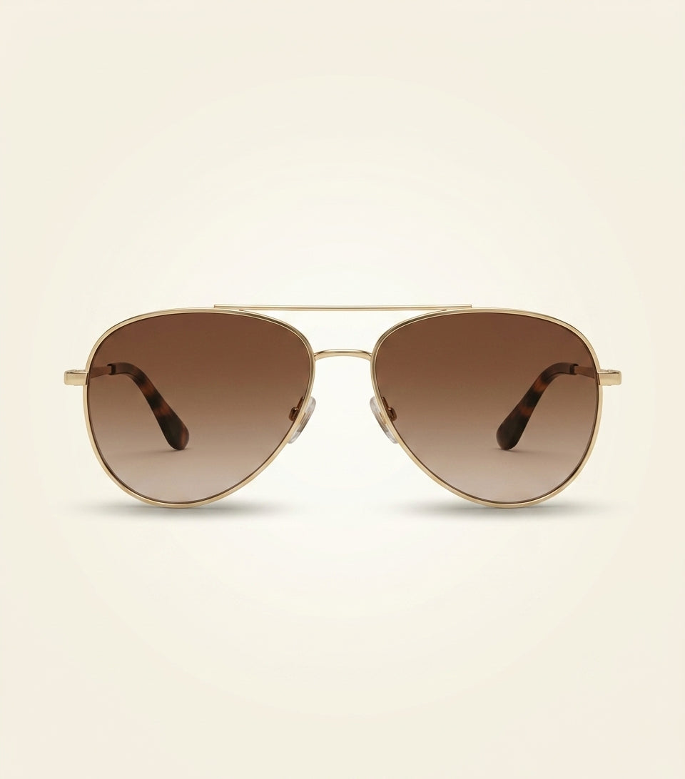 Burberry Metal Pilot Sunglasses (British brand)