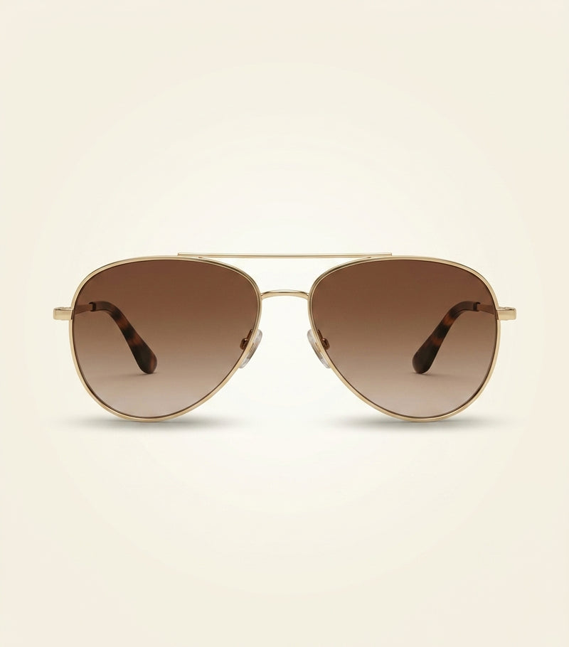 Burberry Metal Pilot Sunglasses (British brand)