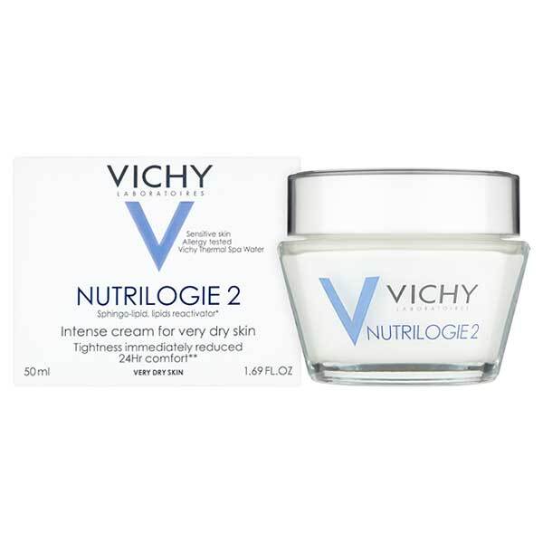 VICHY Nutrilogie Intense Moisturiser for Very Dry Skin 50ml