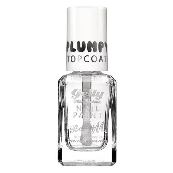 Barry M Nail Polish Plumpy Topcoat 10ml - British product