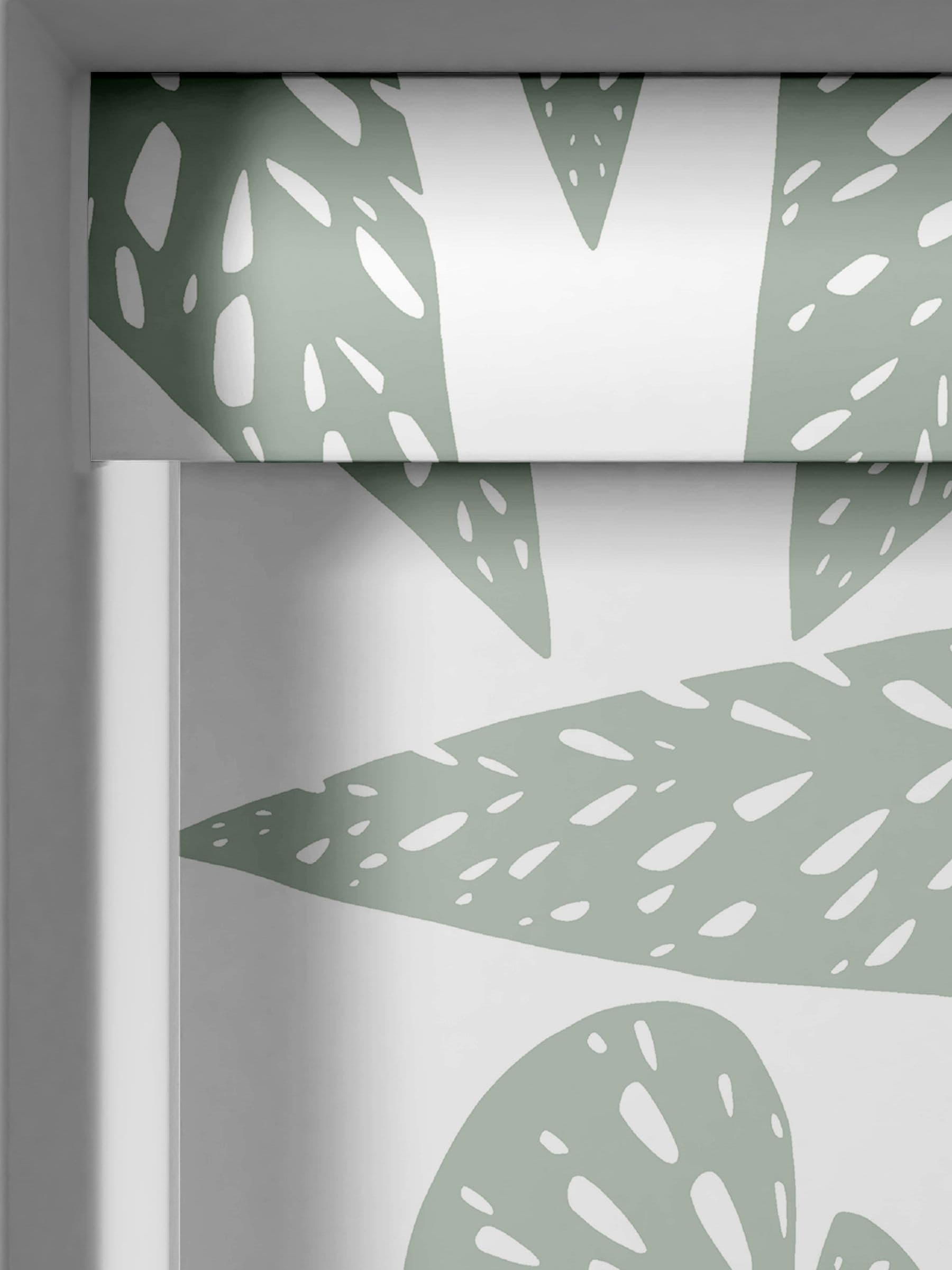 MissPrint Shaded Tropics roller blinds, imported from the UK