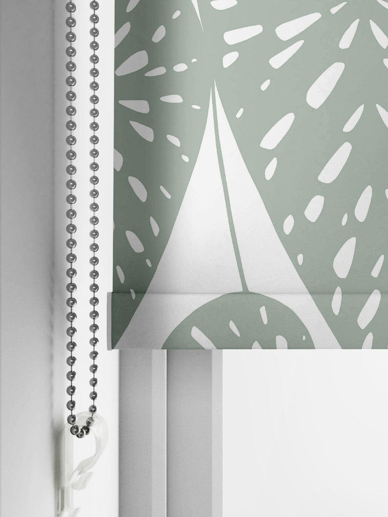 MissPrint Shaded Tropics roller blinds, imported from the UK