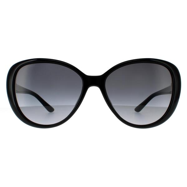 Jimmy Choo AMIRA butterfly sunglasses black gradient, UK version