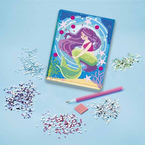 Totum diamond paint notebook mermaid craft kit - British product