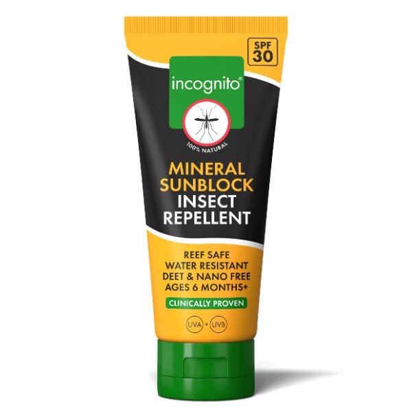 Incognito Mineral Suncream Insect Repellent SPF30 100ml