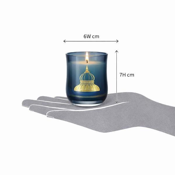 Candlelight three votive candles pear fig - British product