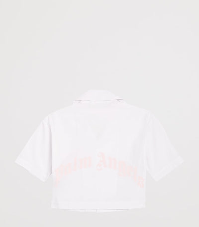 Chemise en coton Harrods Palm Angels Kids Cotton Curved Logo (4-12+ ans) - Acheter en ligne chez McGrocer