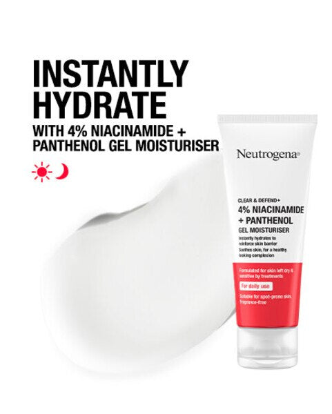 Neutrogena® Clear & Defend+ Gel Moisturiser 50Ml GOODS Superdrug   