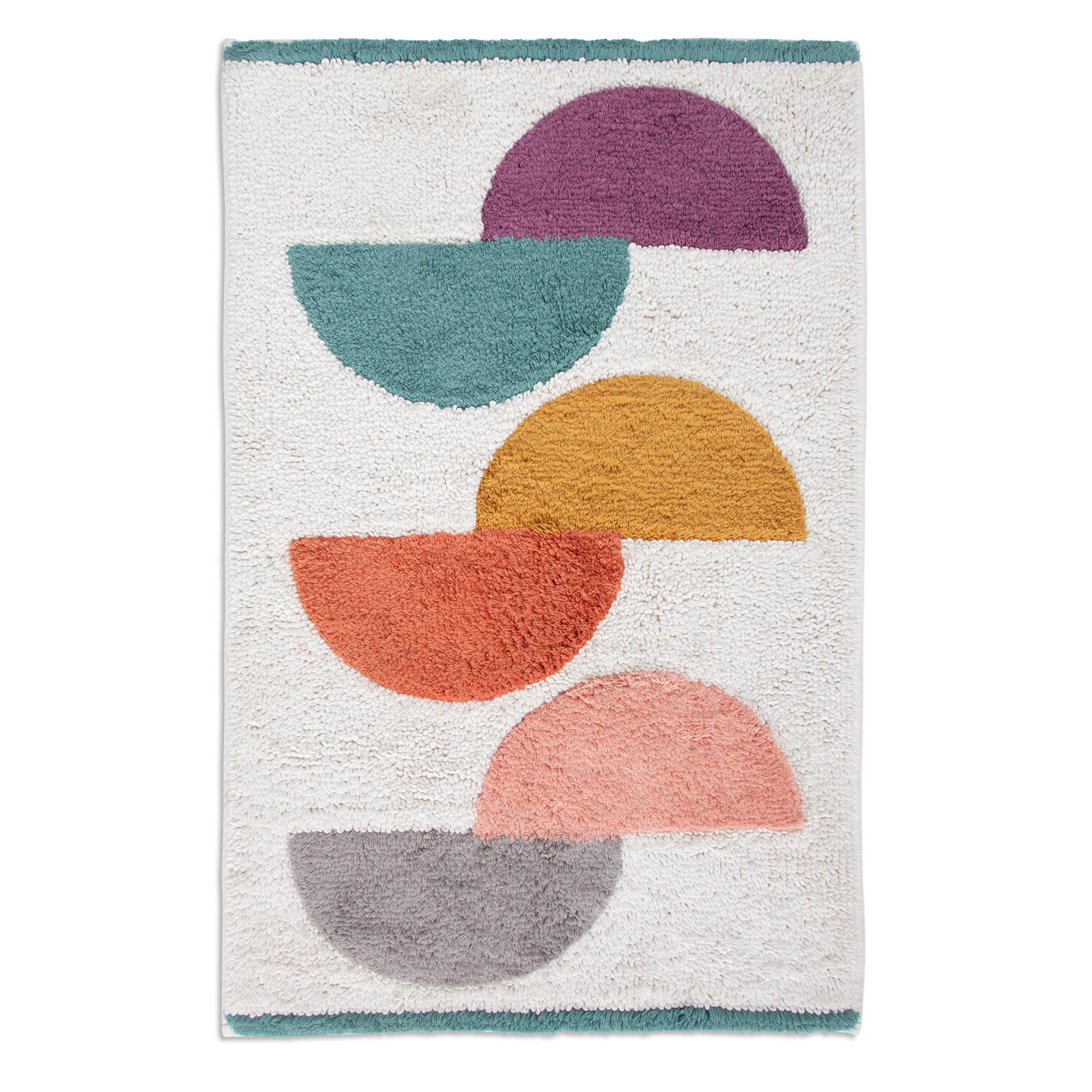 Habitat Brights Geo Bath Mat Mixed GOODS Sainsburys   