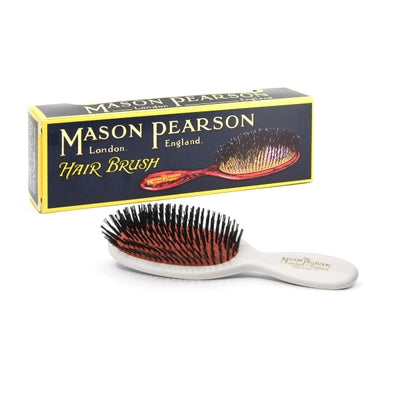 Superdrug Mason Pearson Pocket Bristle Hairbrush White- Buy online at McGrocer