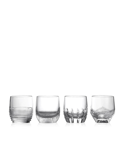 Harrods Waterford Set of 4 Mixology Tumblers Crystal Barware 255ml- Buy online at McGrocer