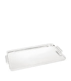 Ralph Lauren Home silver-plated Montgomery tray 61.5cm x 35.5cm, imported from the UK