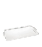 Ralph Lauren Home silver-plated Montgomery tray 61.5cm x 35.5cm, imported from the UK