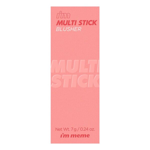 I'M MEME blusher stick Rose matte finish, UK version