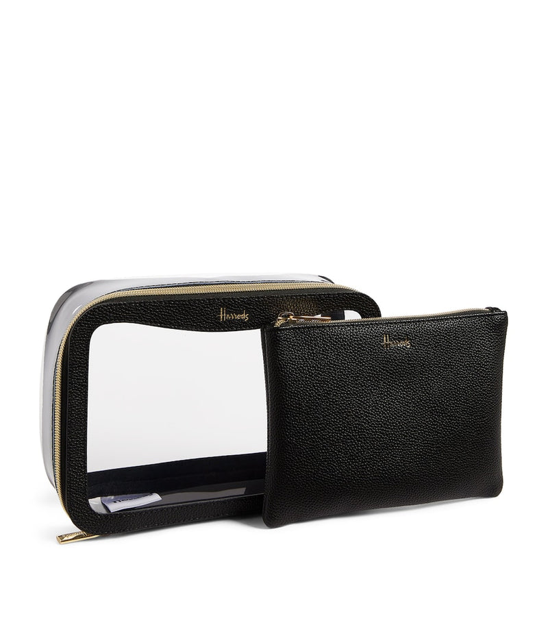 Harrods Transparent Oxford cosmetic bag, UK version