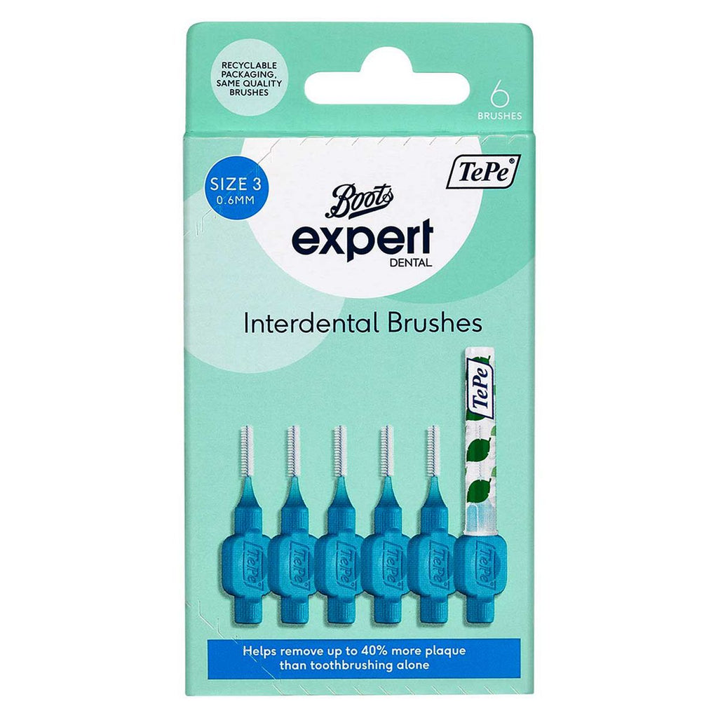 Boots Expert TePe 0.6mm Interdental Brush 6s