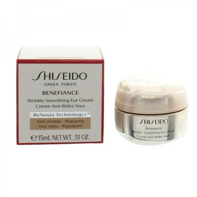 Superdrug Shiseido Benifiance Wrinkle Smoothing Eye Cream 15ml- Buy online at McGrocer